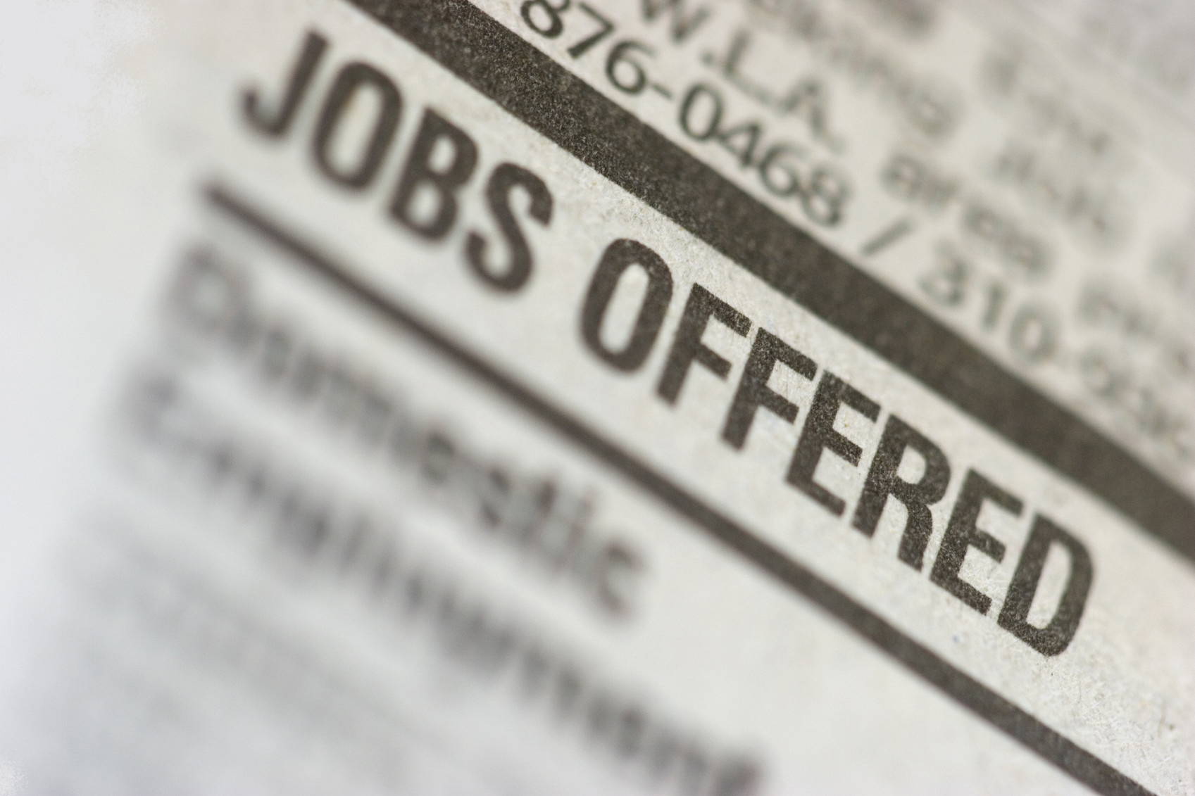 Job offered on newspaper 2